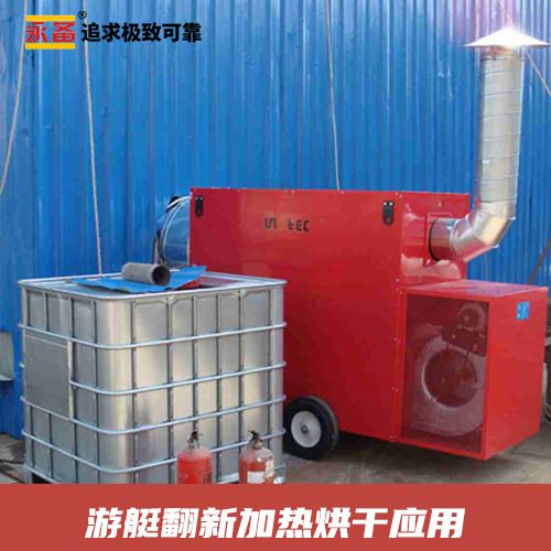  游艇翻新 加熱烘干 永備燃油間燃熱風機Helios150C